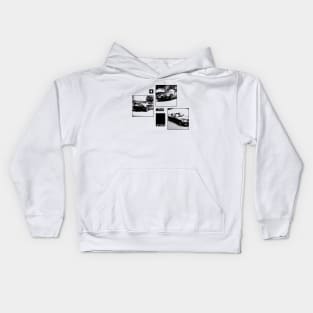 Mazda Miata MX-5 NC Black 'N White Archive Kids Hoodie